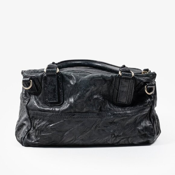 Givenchy Distressed Black Pandora Leather Bag - Picture 9 of 14